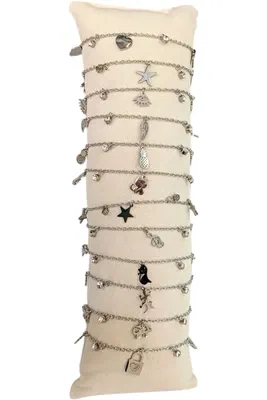 Bracelet avec présentoire Argent