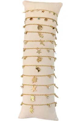 Bracelet avec présentoire Or