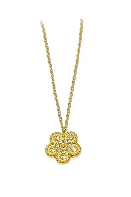 Pendentif fleur Or