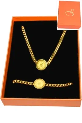 Coffret coq parure bijoux collection hervé aliex Or