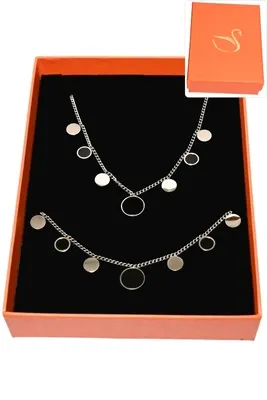 Coffret parure bijoux collection hervé aliex Argent