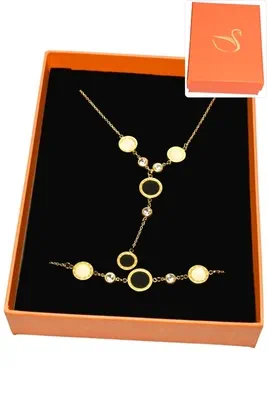 Coffret chiffre romain parure bijoux collection hervé aliex Or