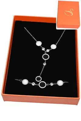 Coffret parure bijoux collection hervé aliex Argent