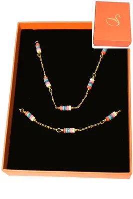 Coffret parure bijoux collection hervé aliex Or