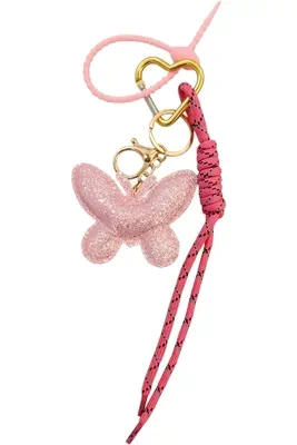 porte-cle papillon porte-sac Or