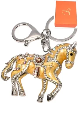 porte-cle coffret cheval porte-sac Or