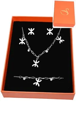 Coffret yaz parure bijoux collection hervé aliex Argent
