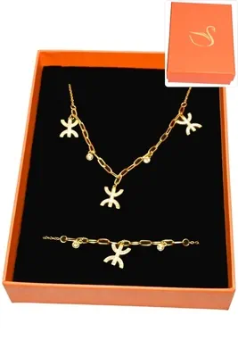 Coffret yaz fatma parure bijoux collection hervé aliex Or