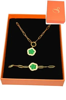 Coffret fleur bijoux collection hervé aliex Or