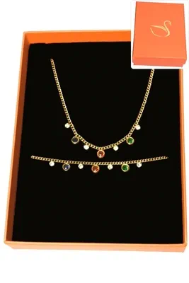 Coffret parure bijoux collection hervé aliex Or