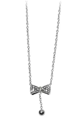 Pendentif noeud de papillon Argent