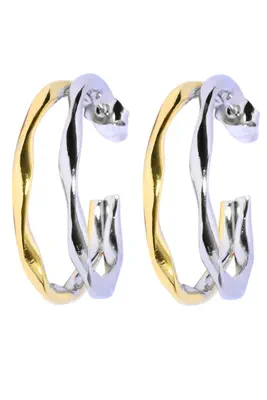 Boucle-d-oreille chic Or