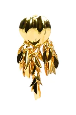 Boucle-d-oreille feuille Or