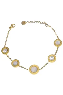 Bracelet chiffre romain Or