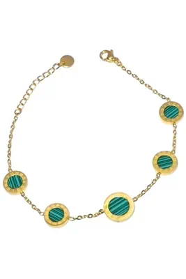Bracelet chiffre romain Or