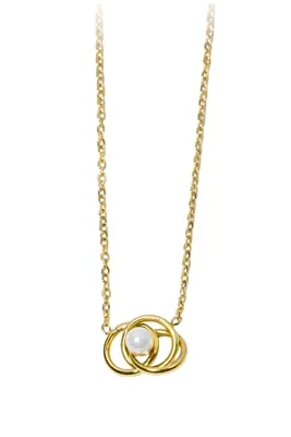 Pendentif perle Or