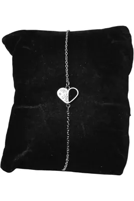 Bracelet coeur Argent