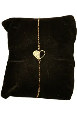 Bracelet coeur Or