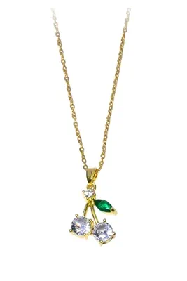 Pendentif cerise Or