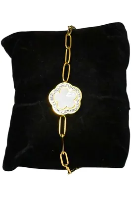 Bracelet fleur Or