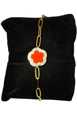 Bracelet fleur Or