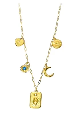 Collier breloque Or