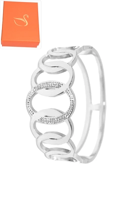 Coffret cadeaux jonc infini Argent 5088ED 