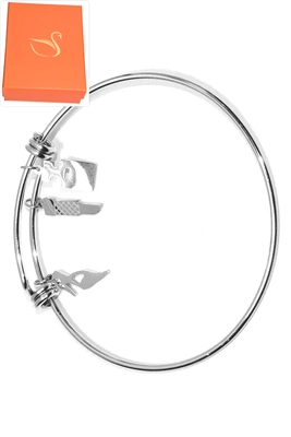 Coffret cadeaux jonc escarpin Argent