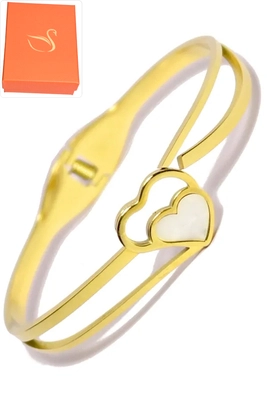 Coffret cadeaux jonc Coeur Or