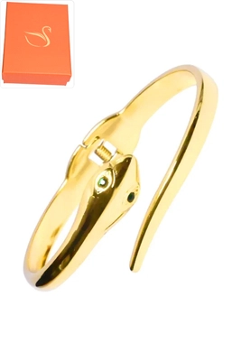Coffret cadeaux jonc serpent Or EAB078 