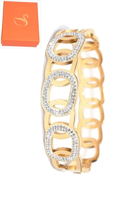 Coffret cadeaux jonc bracelet Or