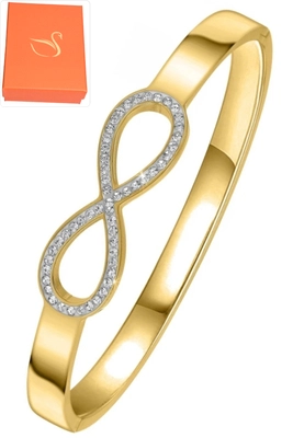Coffret cadeaux jonc infini Or