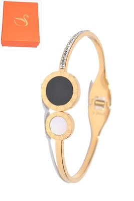 Coffret cadeaux jonc chiffre romain Or