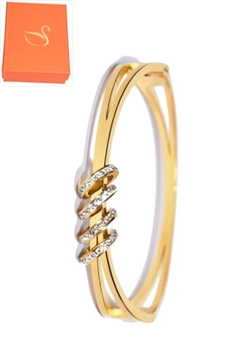 Coffret cadeaux jonc bracelet Or