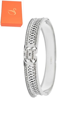 Coffret cadeaux jonc bracelet argent