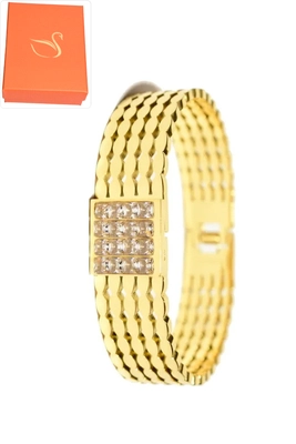Coffret cadeaux jonc bracelet Or