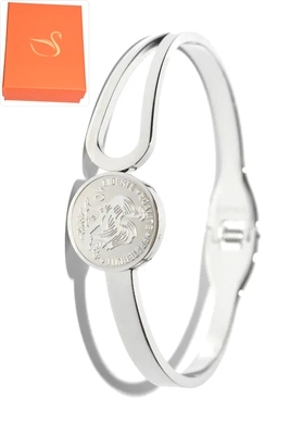 Coffret cadeaux jonc coq reine Liberté Egalité Fraternité Argent