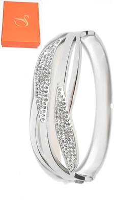 Coffret cadeaux jonc bracelet Argent