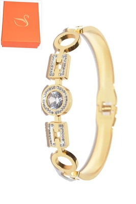 Coffret cadeaux jonc bracelet Or