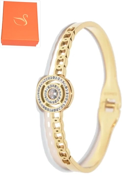 Coffret cadeaux jonc bracelet Or