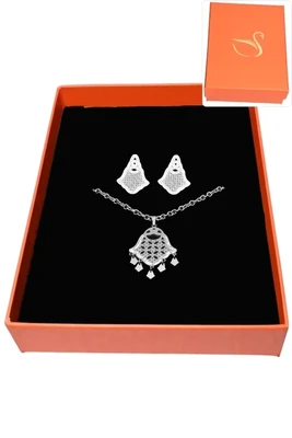 Coffret main de Fatma parure bijoux collection hervé aliex Argent