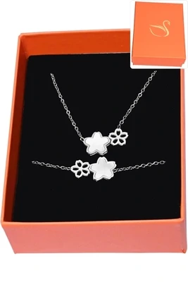 Coffret fleur bijoux collection hervé aliex Or
