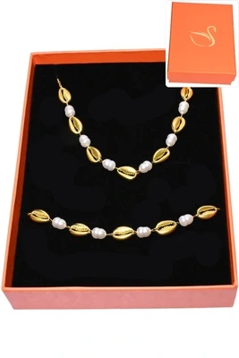 Coffret graine de café parure bijoux collection hervé aliex Or