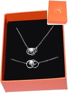 Coffret perle parure bijoux collection hervé aliex Or