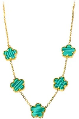Collier fleur Or