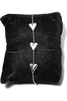 Bracelet coeur Argent