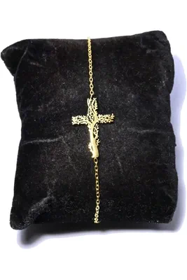 Bracelet croix Or