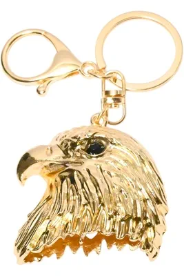 porte-cle aigle Or