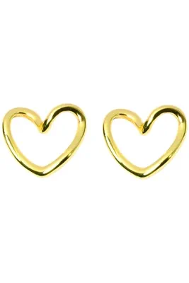 Boucle-d-oreille coeur Or