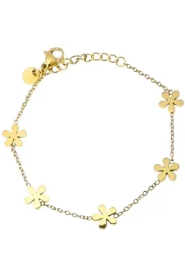 Bracelet fleur Or
